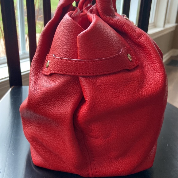 Kate Spade Stevie Purse Birkshire Road Poppy Leather NWT - Picture 2 of 16